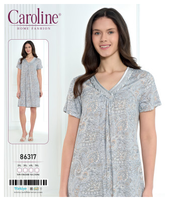Caroline 86317 ночная рубашка 2XL, 3XL, 4XL, 5XL