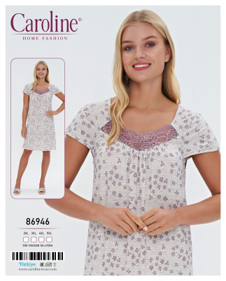 Caroline 86946 ночная рубашка 2XL, 3XL, 4XL, 5XL