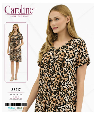 Caroline 86217 ночная рубашка-халат 2XL, 3XL, 4XL, 5XL