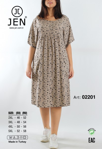 Jen 02201 платье 2XL, 3XL, 4XL, 5XL