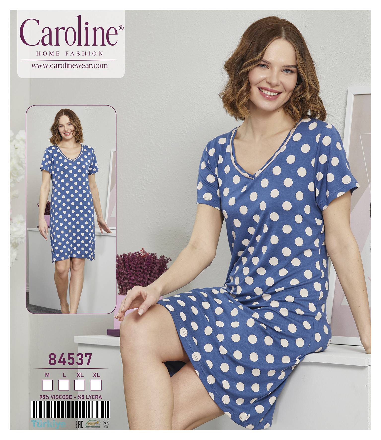 Caroline 84537 ночная рубашка M