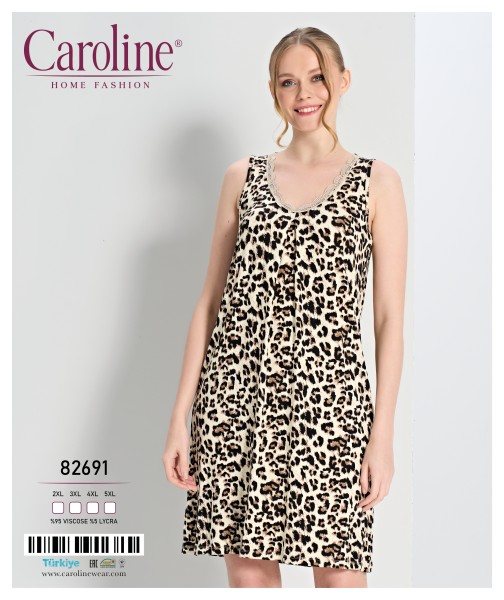 Caroline 82691 ночная рубашка 2XL, 3XL, 4XL, 5XL