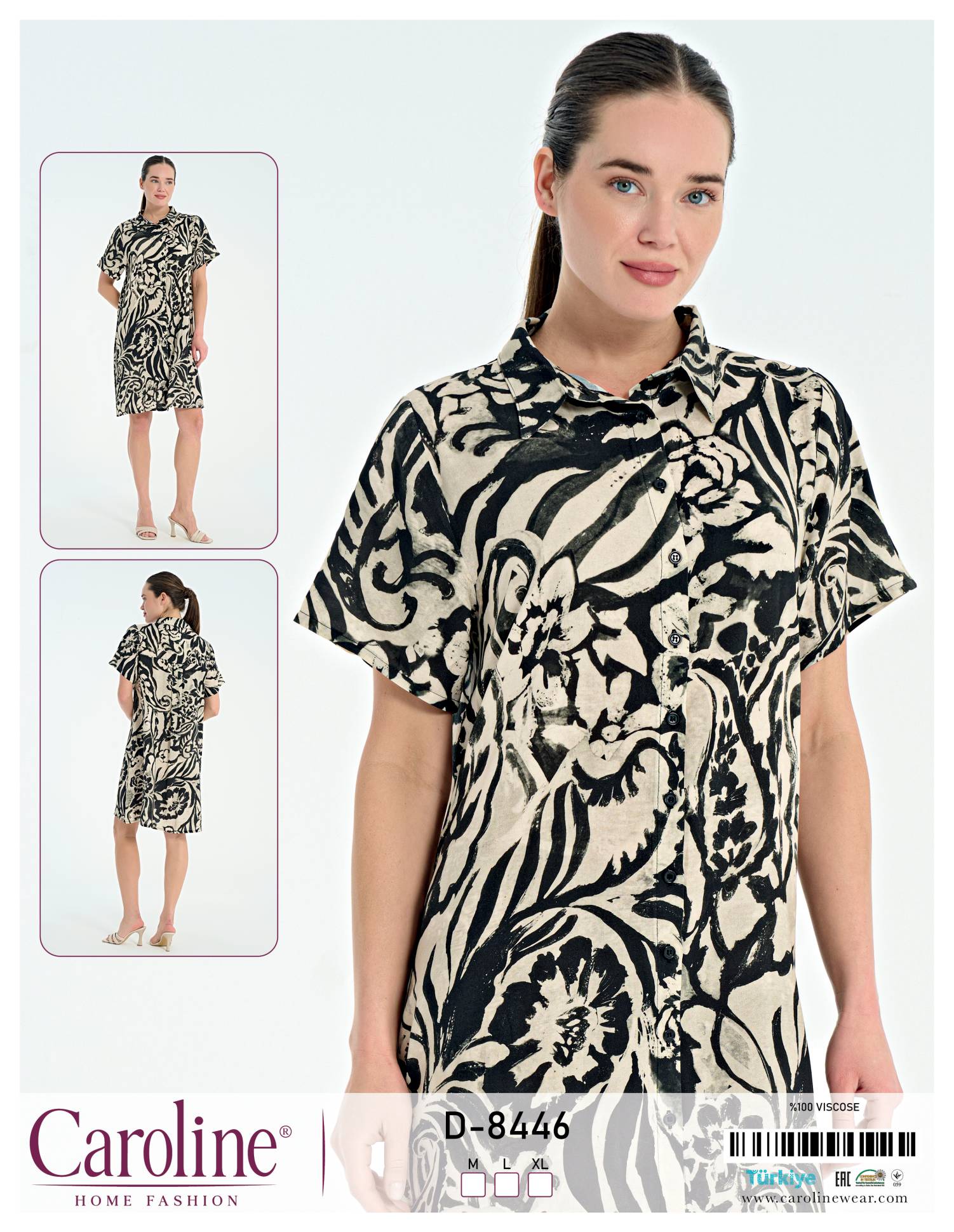 Caroline D-8446 халат M, L, XL