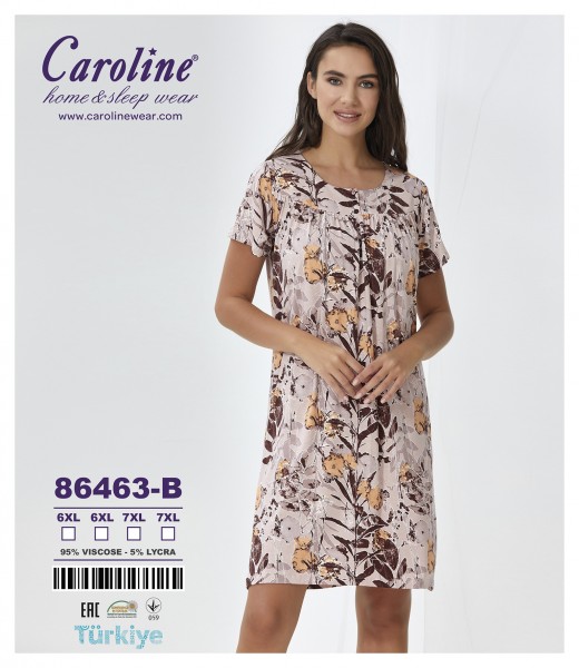 Caroline 86463-B ночная рубашка 7XL