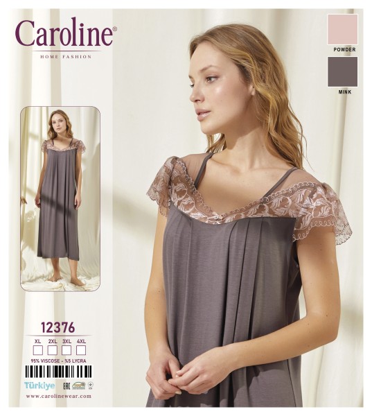 Caroline 12376 ночная рубашка XL, 2XL, 3XL, 4XL