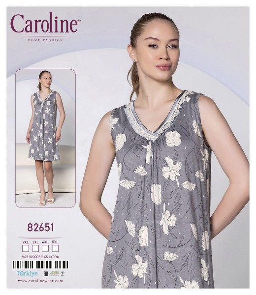 Caroline 82651 ночная рубашка 2XL, 3XL, 4XL, 5XL