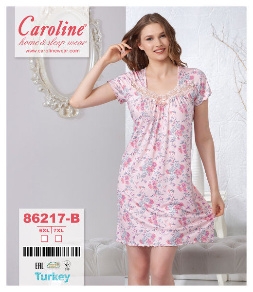 Caroline 86217-B ночная рубашка 6XL