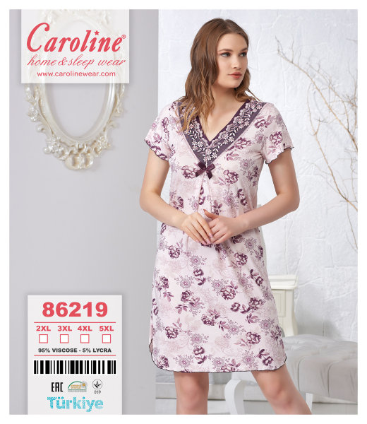 Caroline 86219 ночная рубашка 3XL