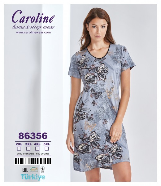 Caroline 86356 ночная рубашка 5XL