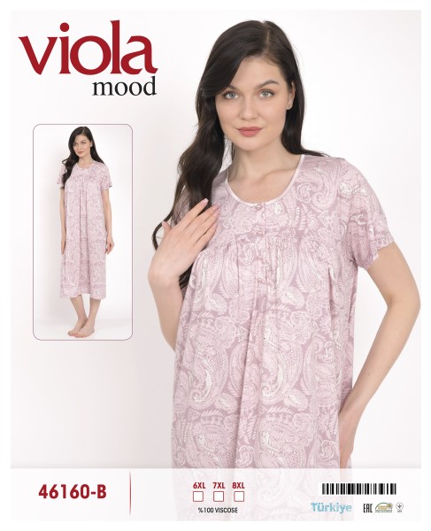 Viola 46160-B ночная рубашка 6XL, 7XL, 8XL