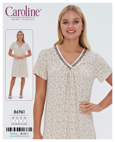 Caroline 86961 ночная рубашка 2XL, 3XL, 4XL, 5XL