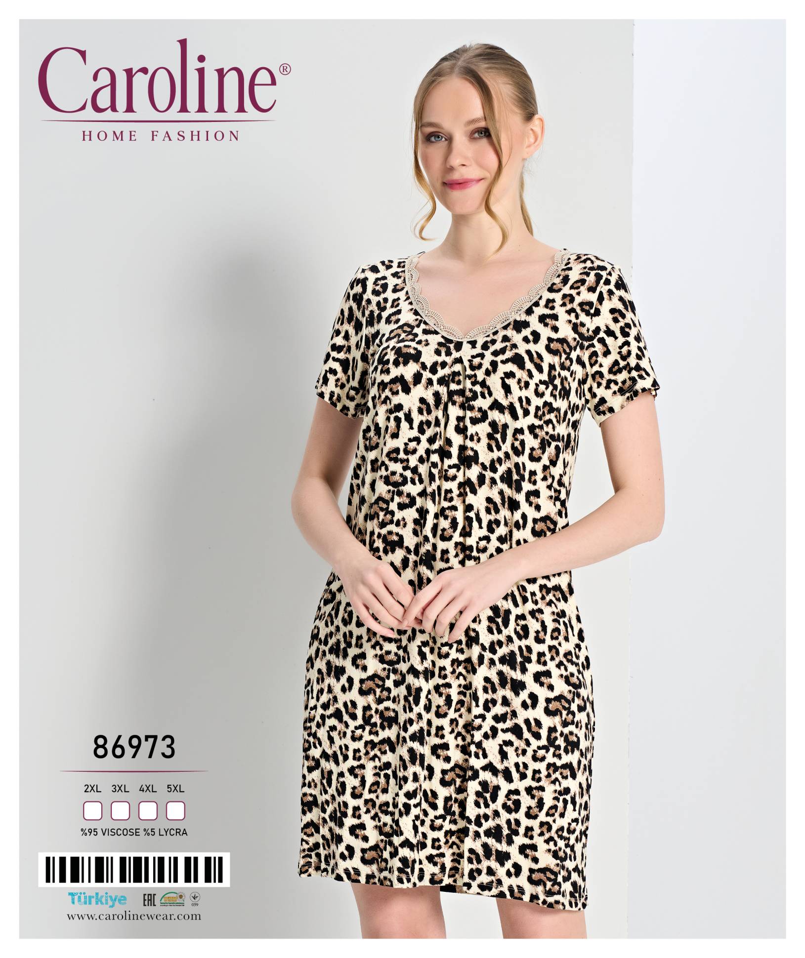 Caroline 86973 ночная рубашка 2XL, 5XL