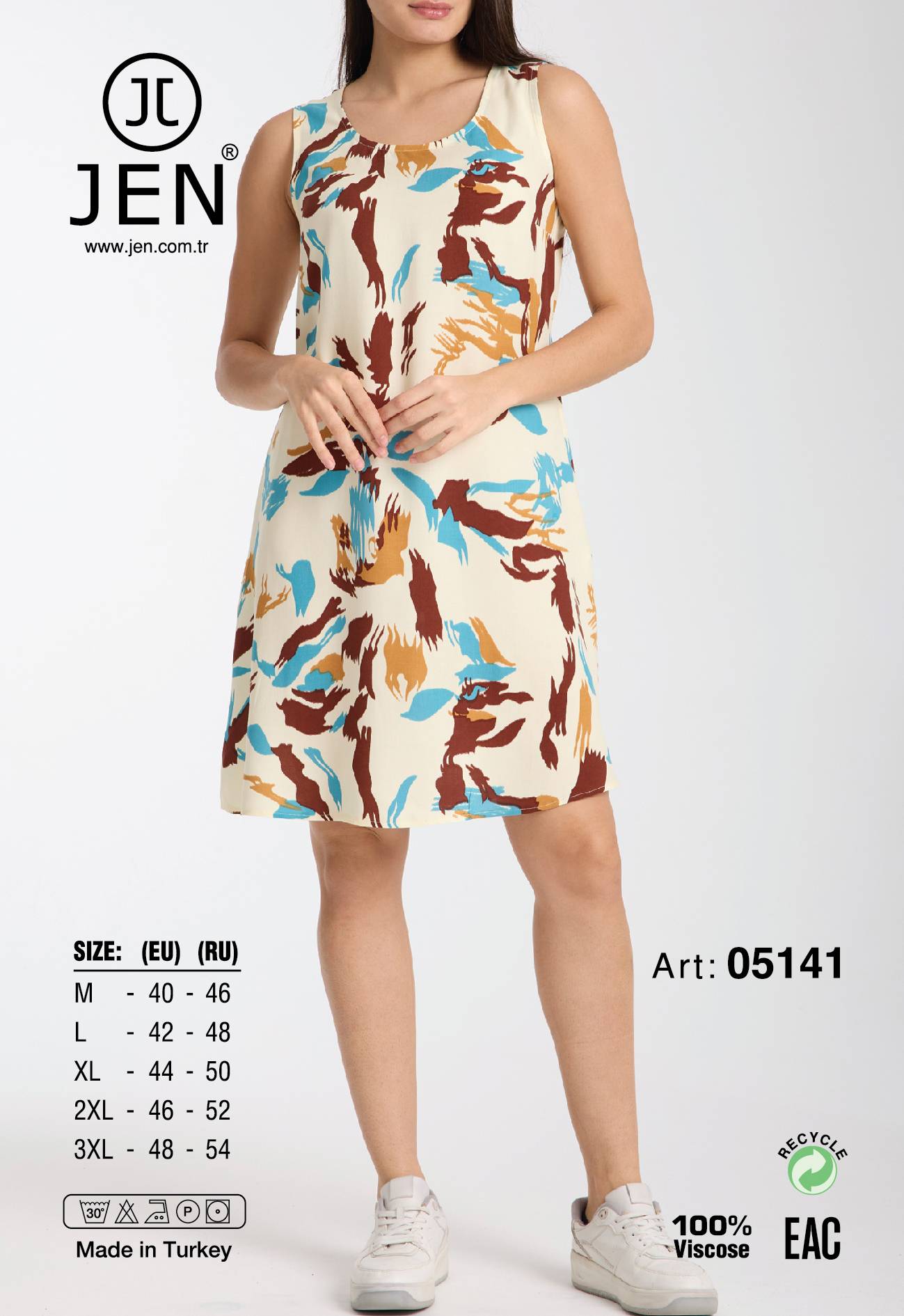 Jen 05141 платье M, L, XL, 2XL, 3XL