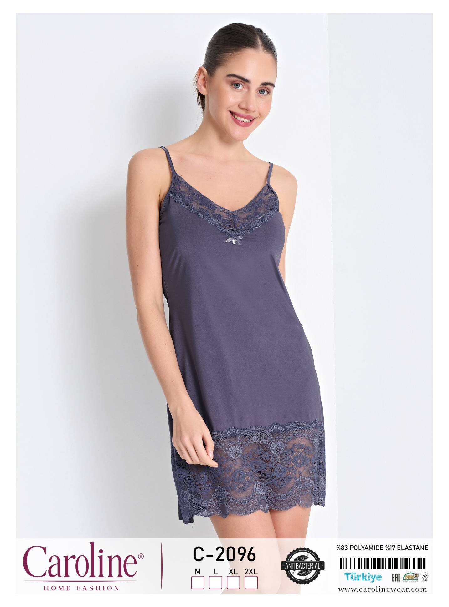 Caroline C-2096 ночная рубашка M, L, XL, 2XL