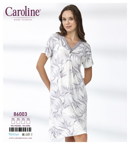 Caroline 86003 ночная рубашка 3XL, 4XL, 5XL