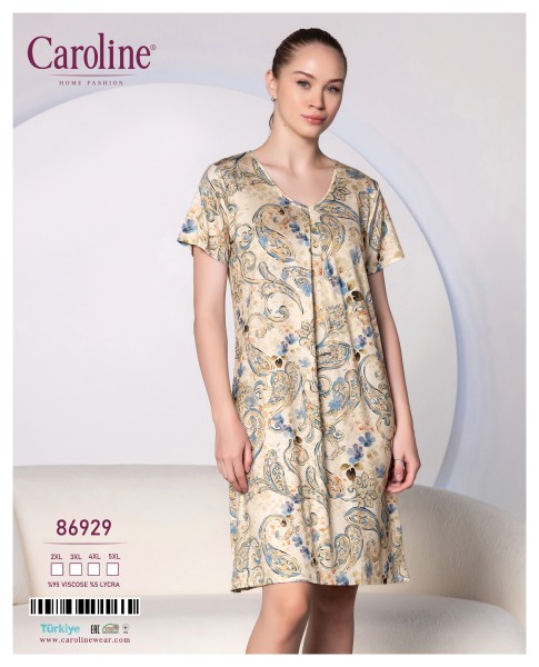 Caroline 86929 ночная рубашка 2XL, 3XL, 4XL, 5XL