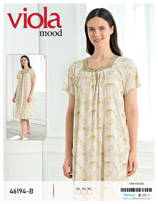 Viola 46194-B ночная рубашка 6XL, 7XL, 8XL