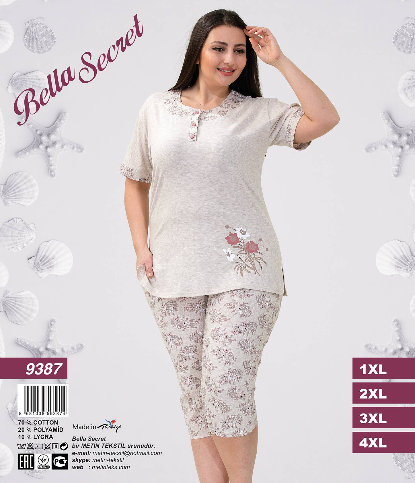 Metin 9387 костюм 1XL, 4XL