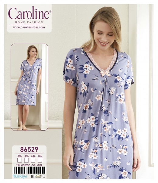Caroline 86529 ночная рубашка 2XL, 3XL, 4XL, 5XL