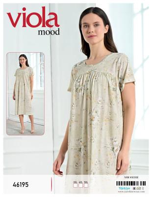 Viola 46195 ночная рубашка 3XL, 4XL, 5XL