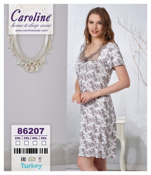 Caroline 86207 ночная рубашка 4XL