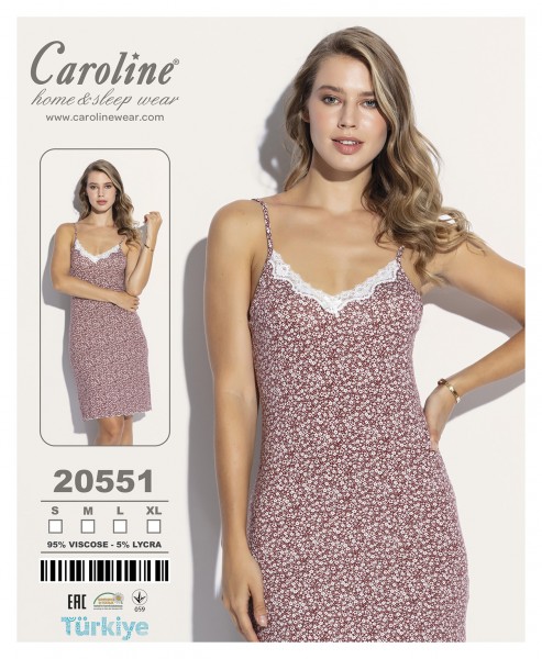 Caroline 20551 ночная рубашка S, M, L, XL