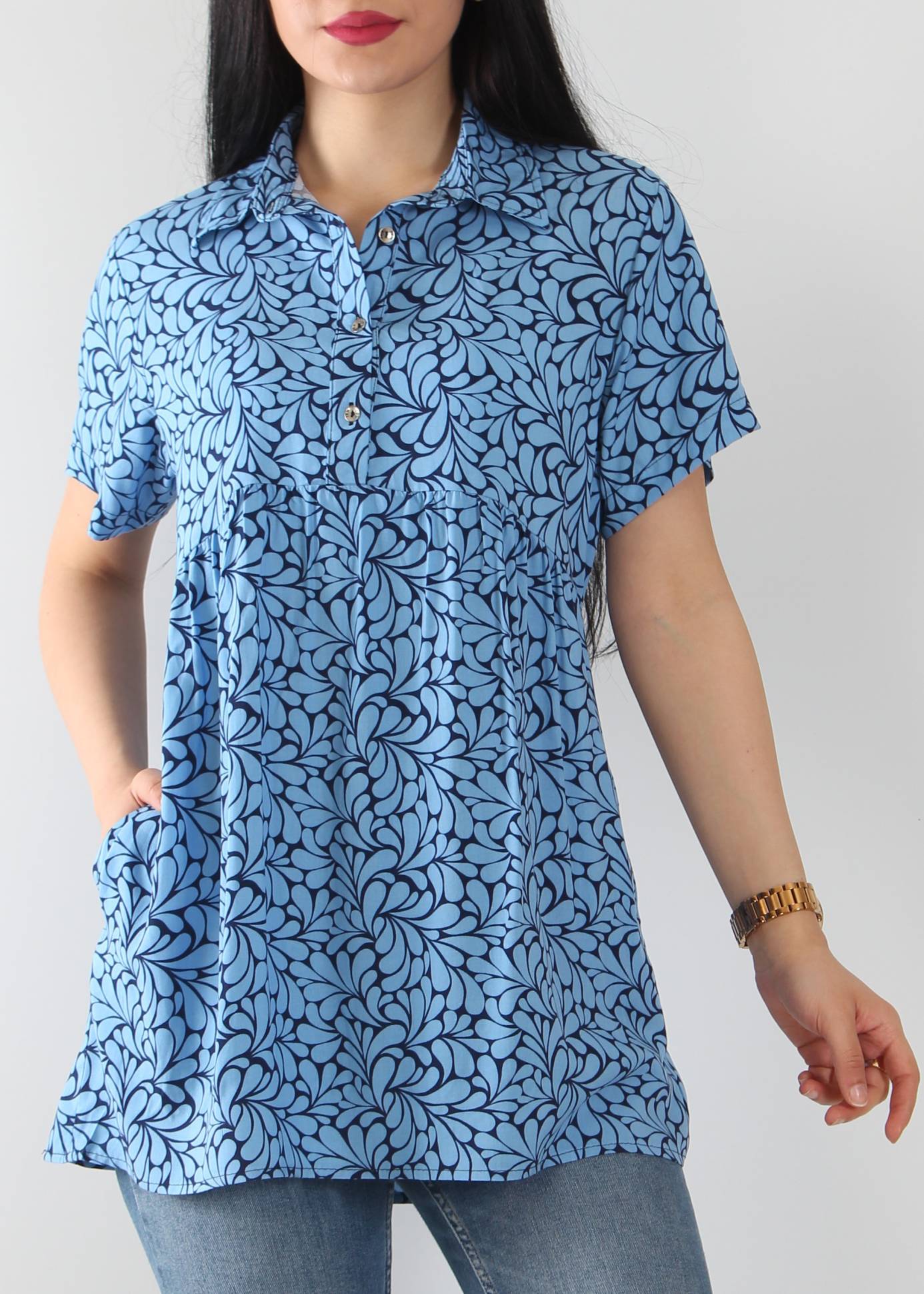 Jen 0312 рубашка M, L, XL, 2XL, 3XL