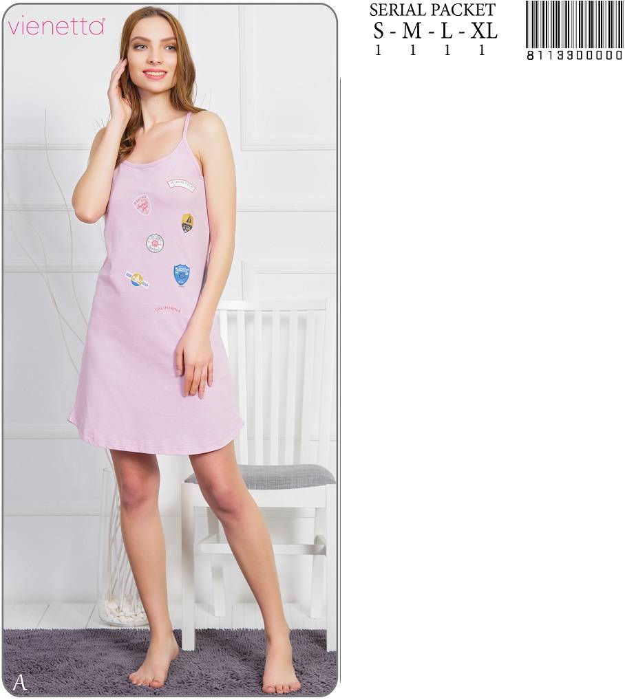 Vienetta 8113300000 ночная рубашка S, M, L, XL