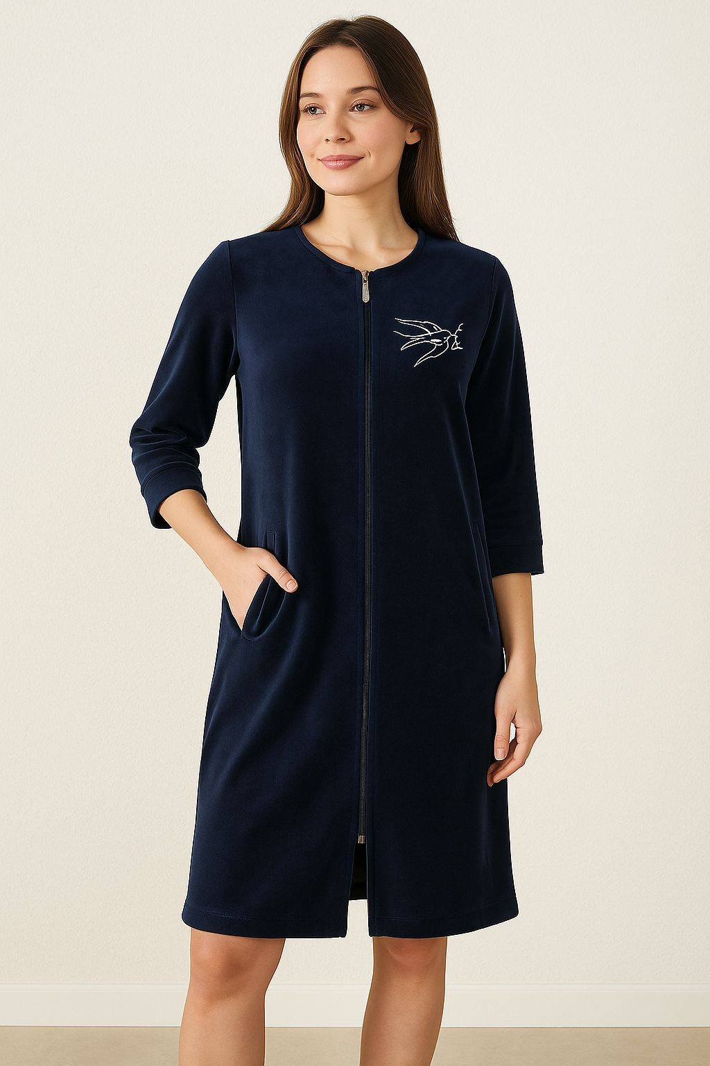 Jen 05237-B халат 4XL, 5XL, 6XL, 7XL