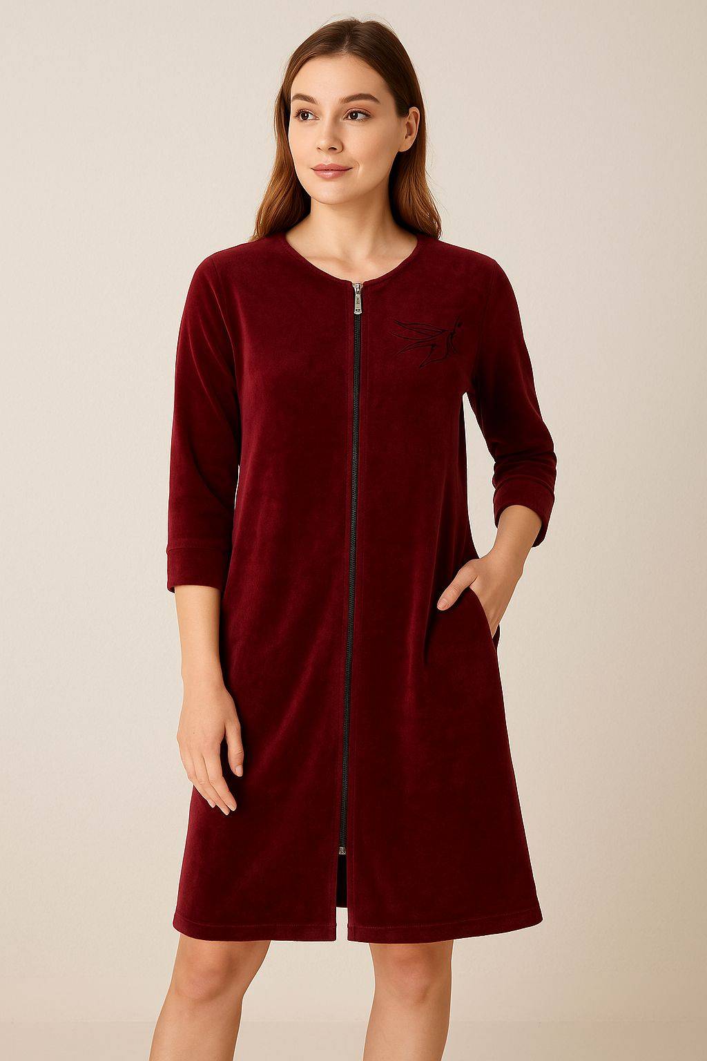 Jen 05237-B халат 4XL, 5XL, 6XL, 7XL