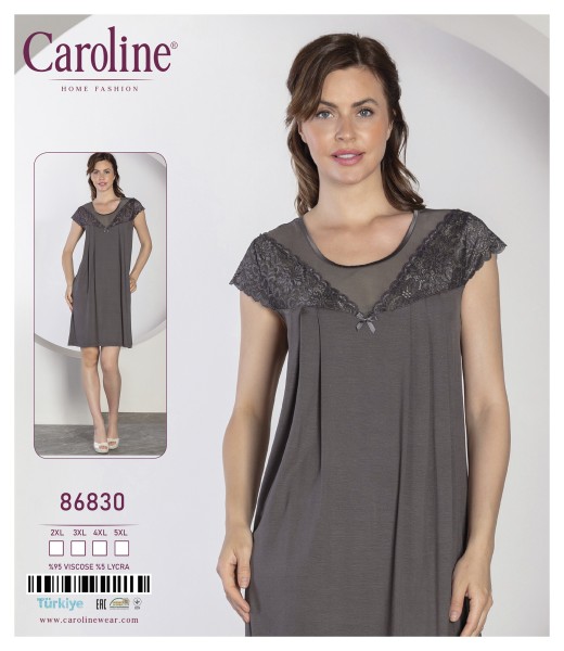 Caroline 86830 ночная рубашка 2XL, 3XL, 4XL, 5XL