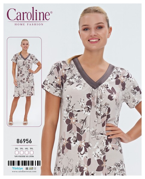 Caroline 86956 ночная рубашка 2XL, 3XL, 4XL, 5XL