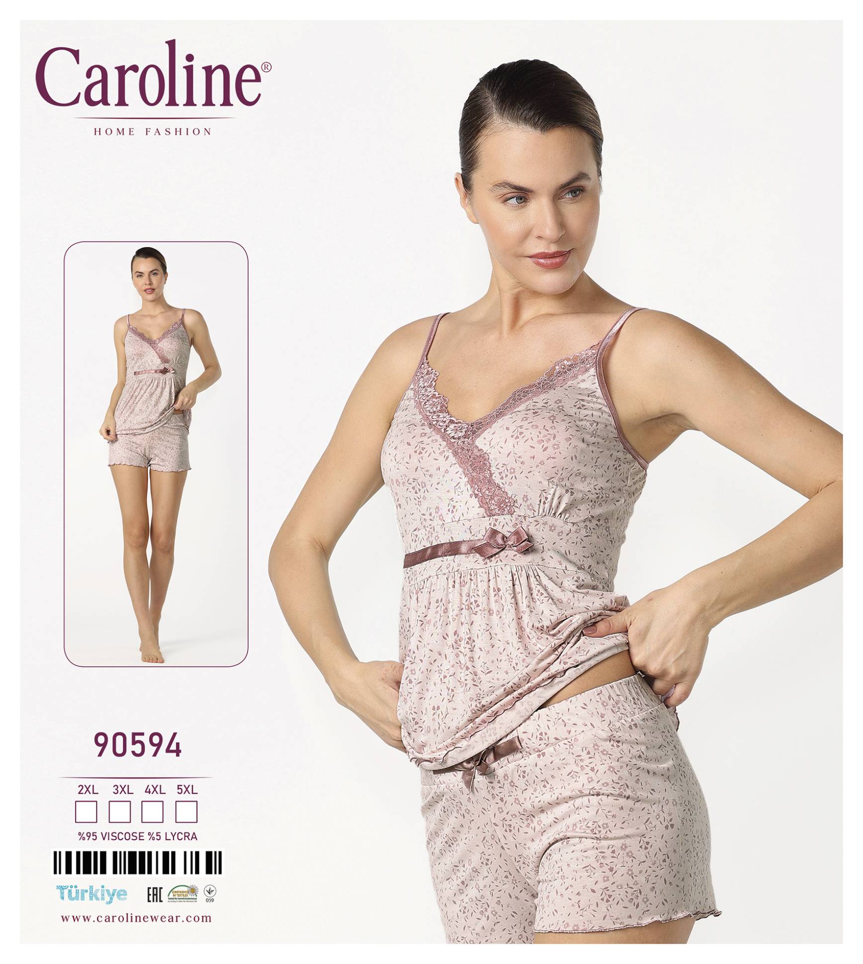 Caroline 90594 пижама 2XL