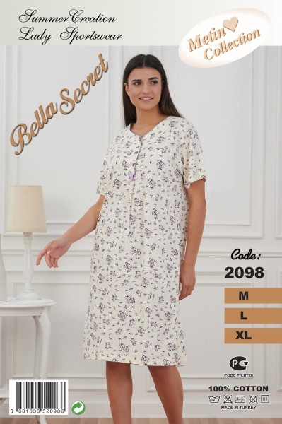 Metin 2098 ночная рубашка M, L, XL