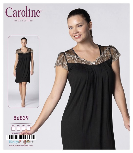 Caroline 86839 ночная рубашка 2XL, 3XL, 4XL, 5XL