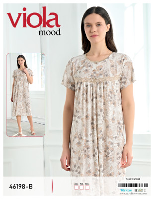 Viola 46198-B ночная рубашка 6XL, 7XL, 8XL