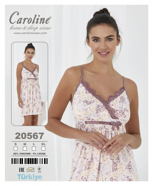 Caroline 20567 ночная рубашка S, M, XL
