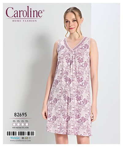 Caroline 82695 ночная рубашка 2XL, 3XL, 4XL, 5XL