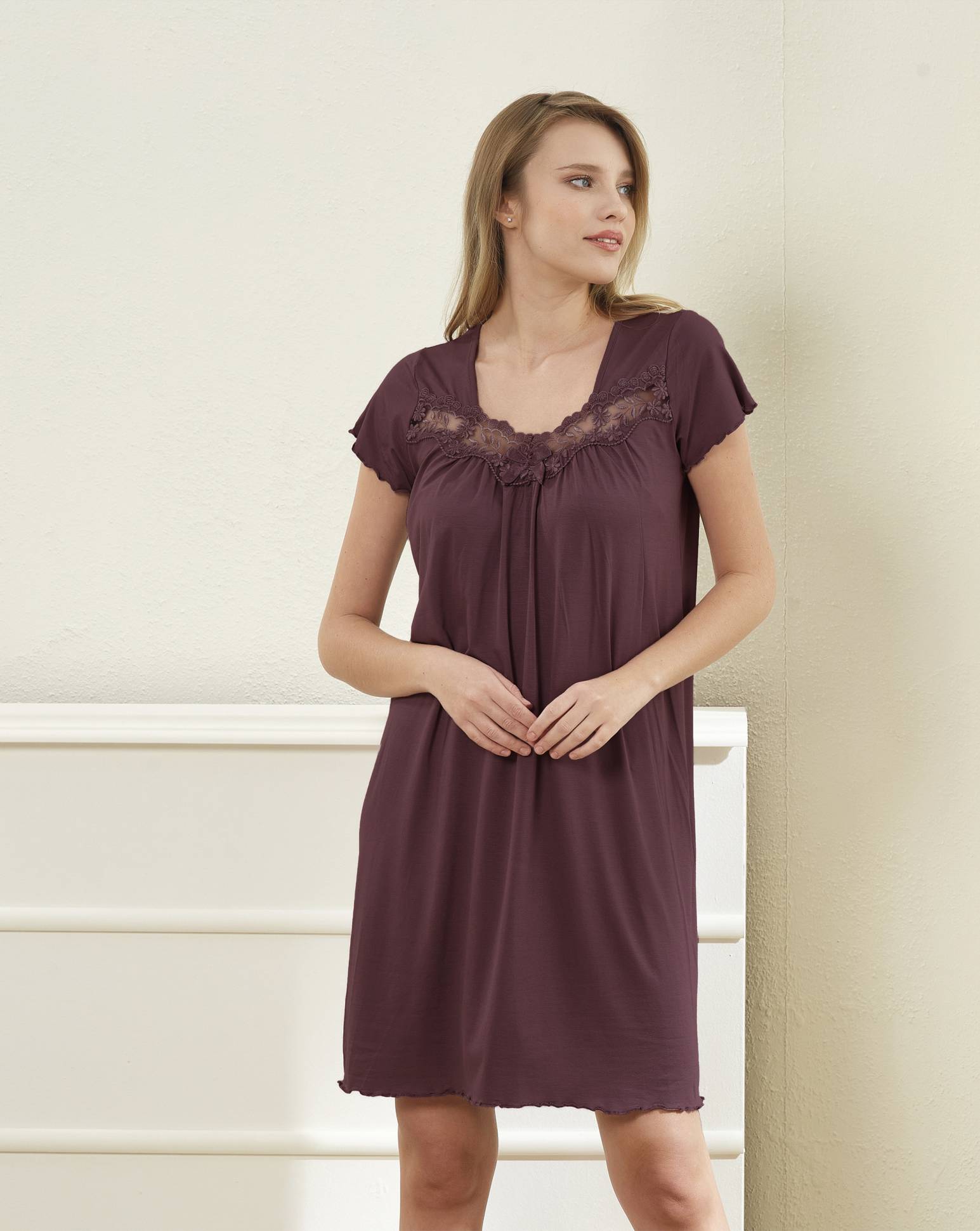 Caroline 86511 ночная рубашка 3XL