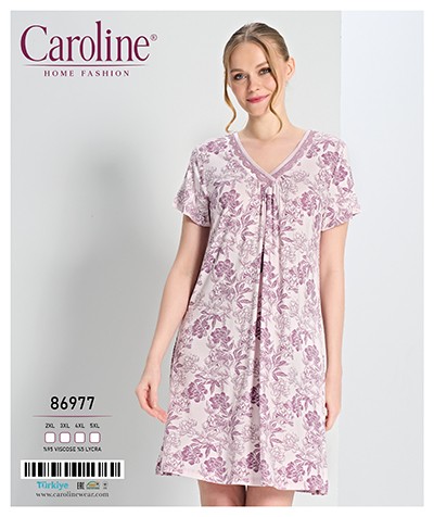 Caroline 86977 ночная рубашка 2XL, 3XL, 4XL, 5XL