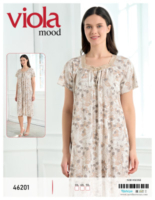 Viola 46201 ночная рубашка 3XL, 4XL, 5XL