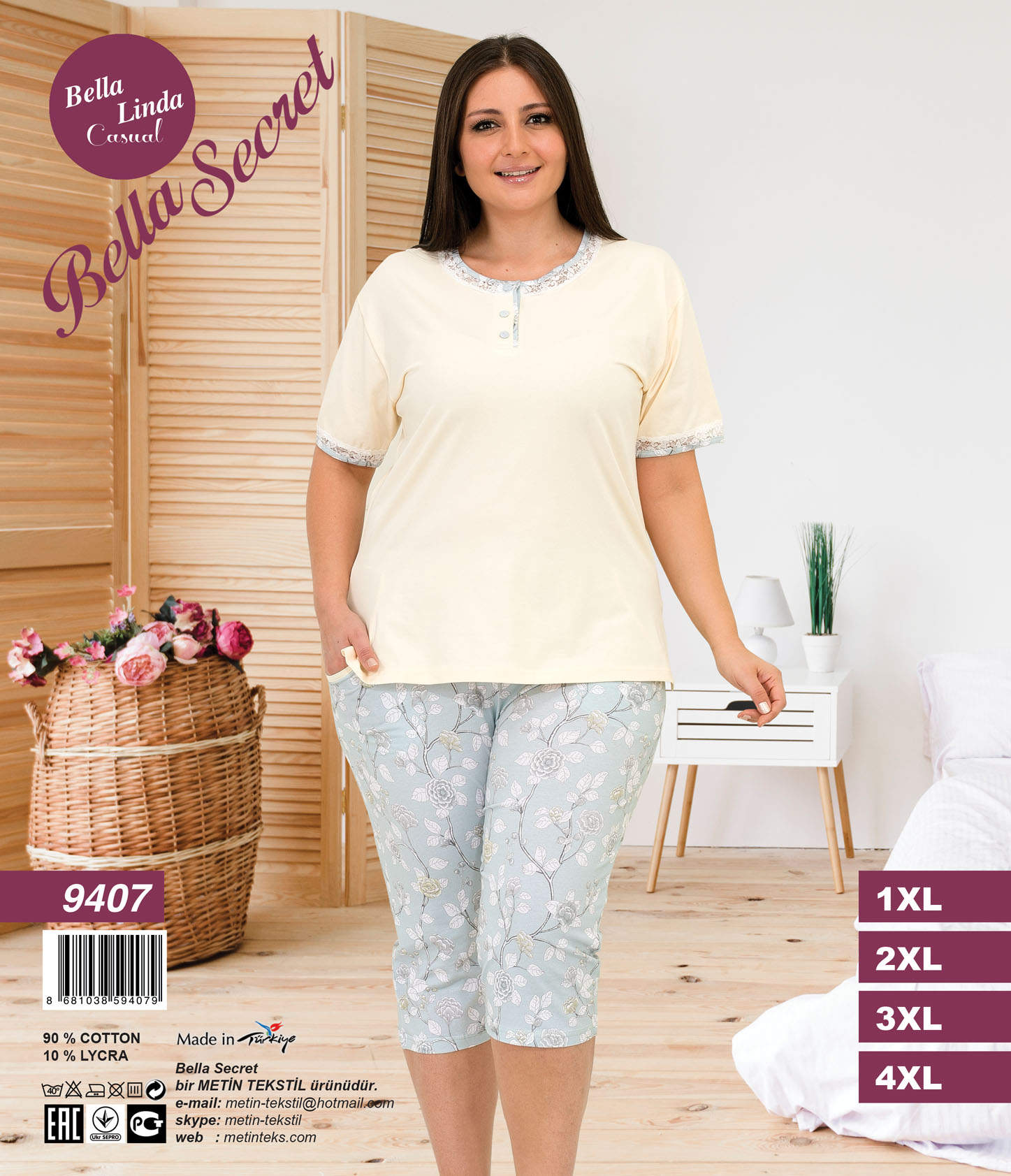 Metin 9407 костюм 2XL, 3XL, 4XL