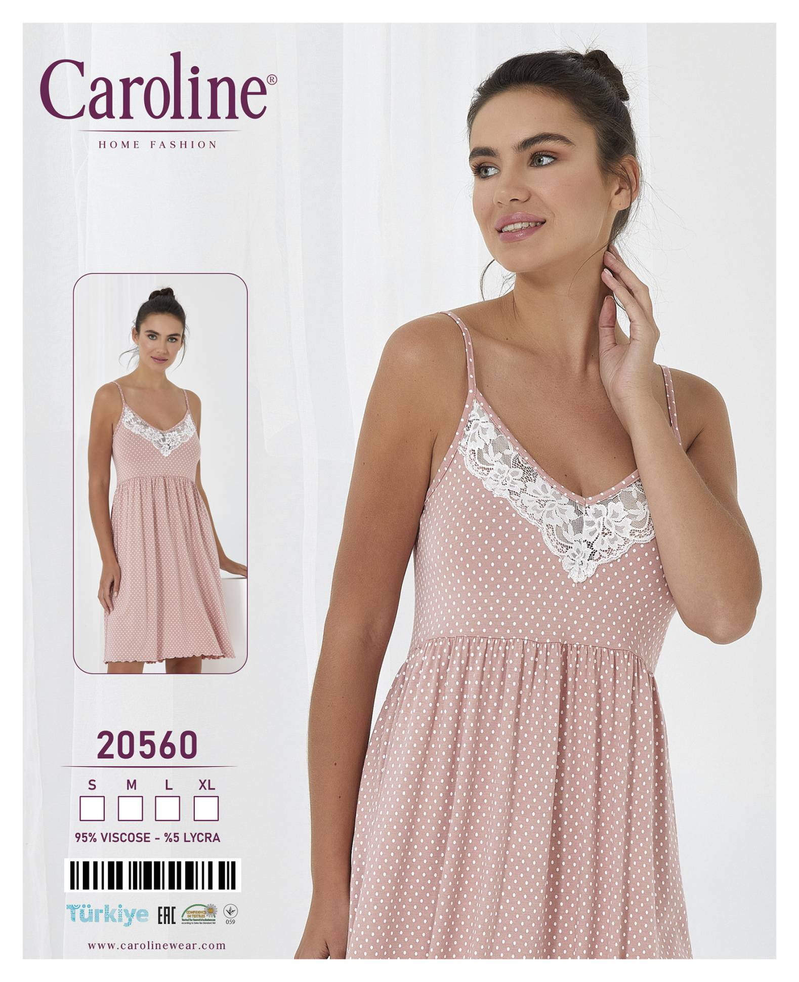 Caroline 20560 ночная рубашка XL