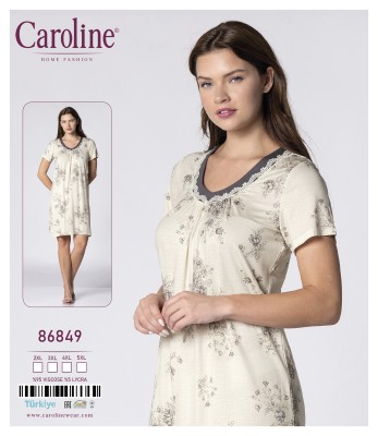 Caroline 86849 ночная рубашка 5XL