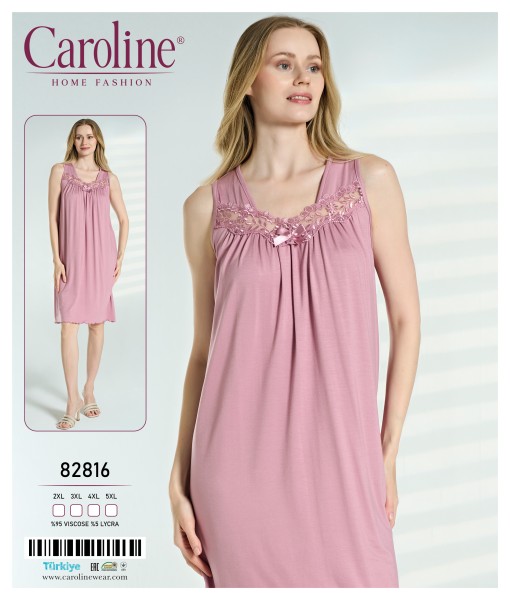 Caroline 82816 ночная рубашка 2XL, 3XL, 4XL, 5XL