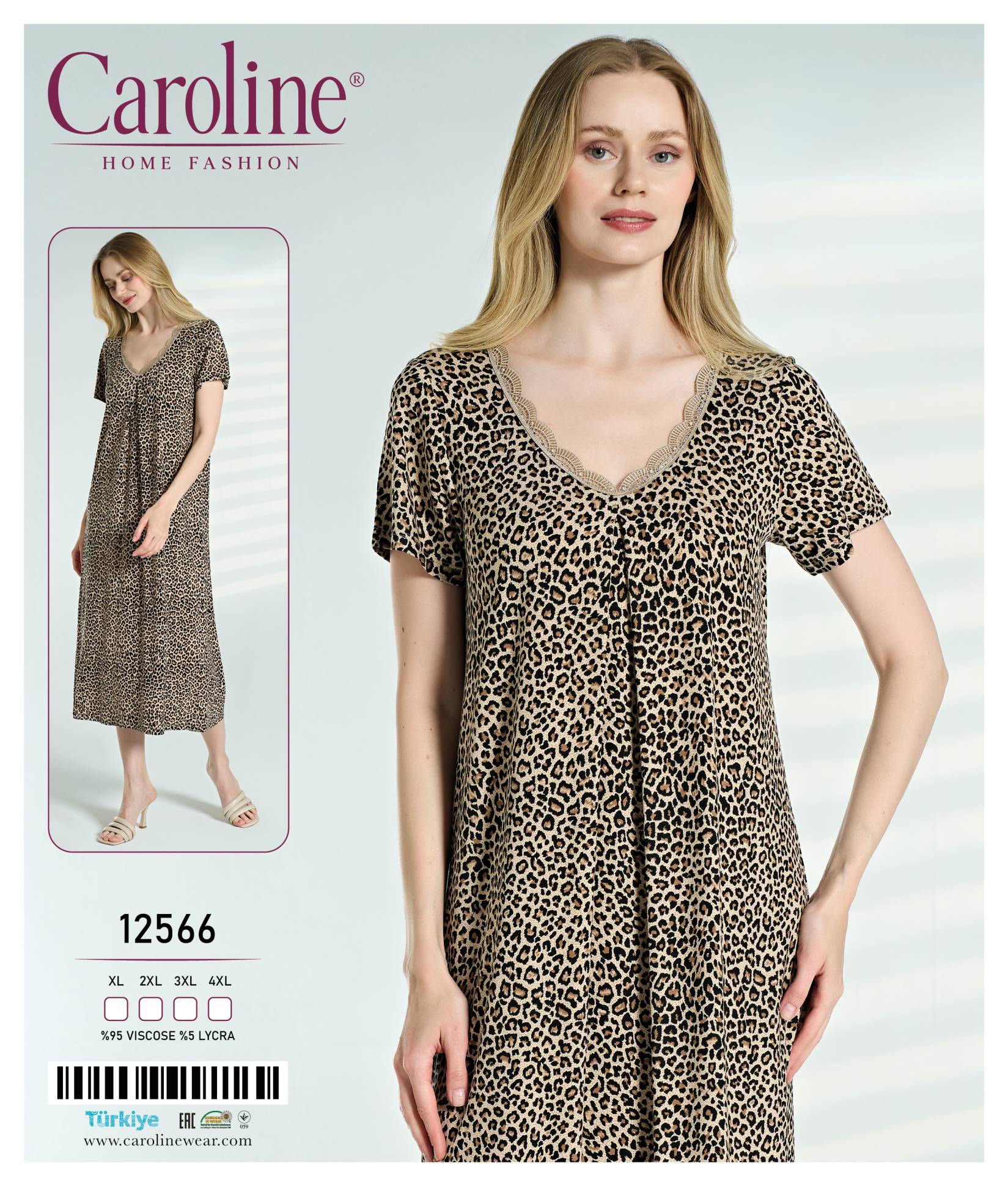 Caroline 12566 ночная рубашка XL