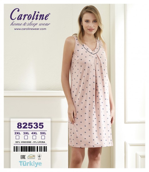 Caroline 82535 ночная рубашка 2XL, 3XL, 4XL, 5XL