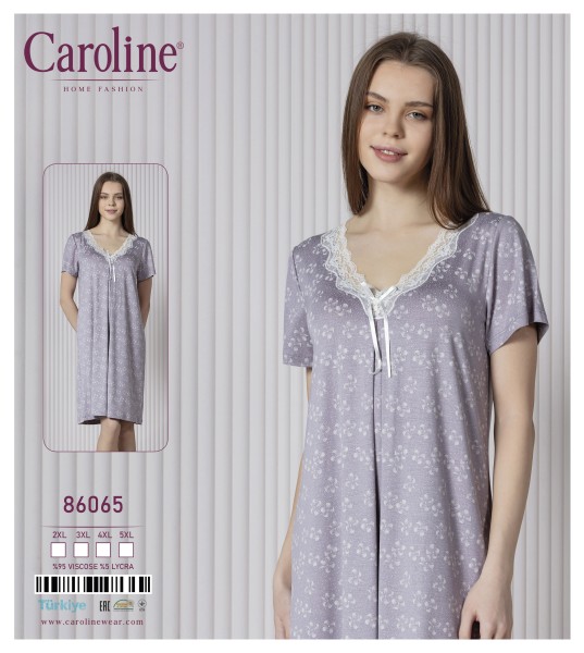Caroline 86065 ночная рубашка 2XL, 3XL, 4XL, 5XL