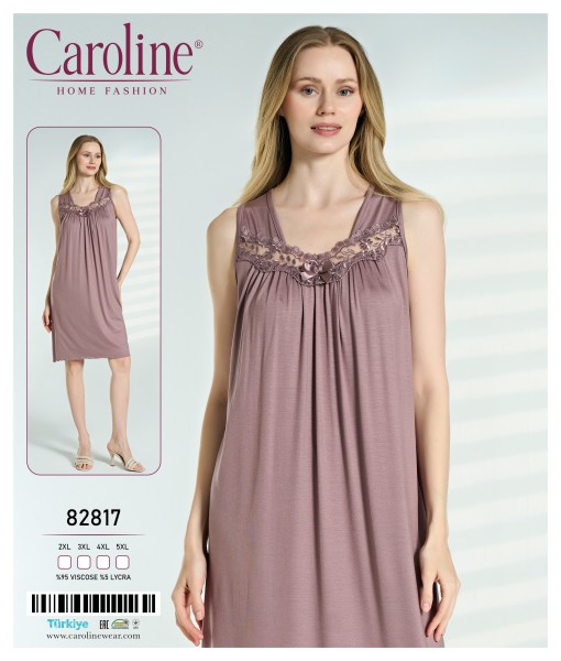 Caroline 82817 ночная рубашка 2XL, 3XL, 4XL, 5XL