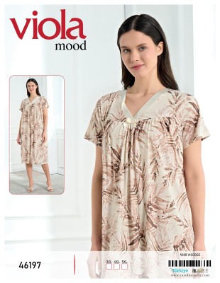 Viola 46197 ночная рубашка 3XL, 4XL, 5XL